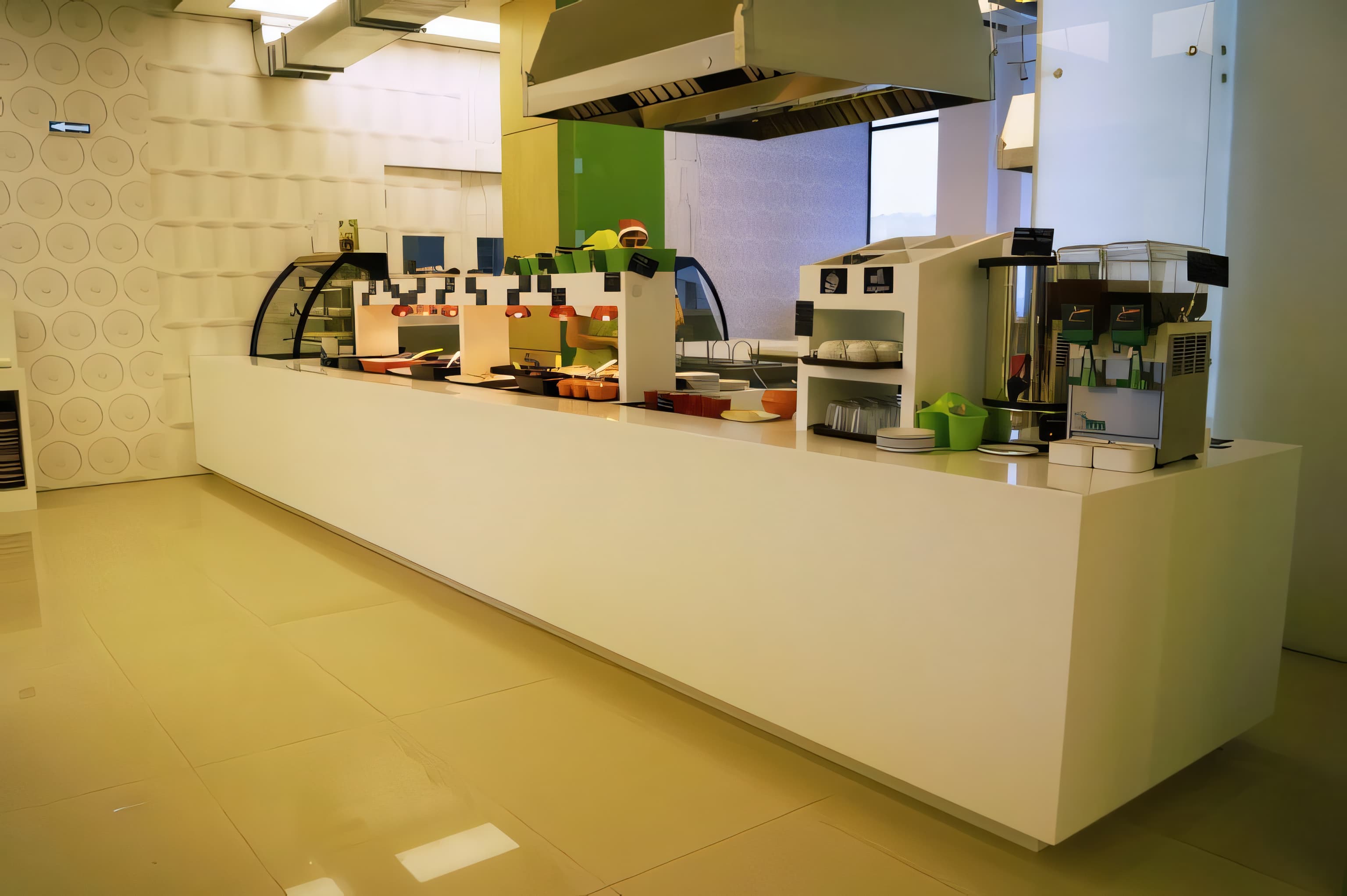 Линия раздачи из нержавейки — столовая